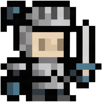 Pixel Knight Sprite