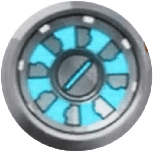 Blue Turbine Spinner