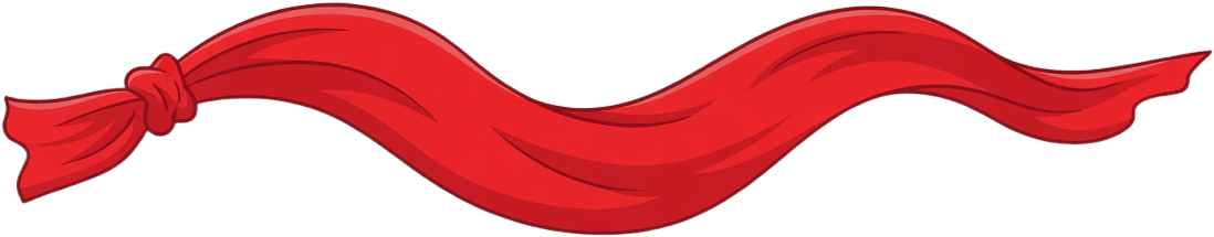 Red Scarf Wind Tail