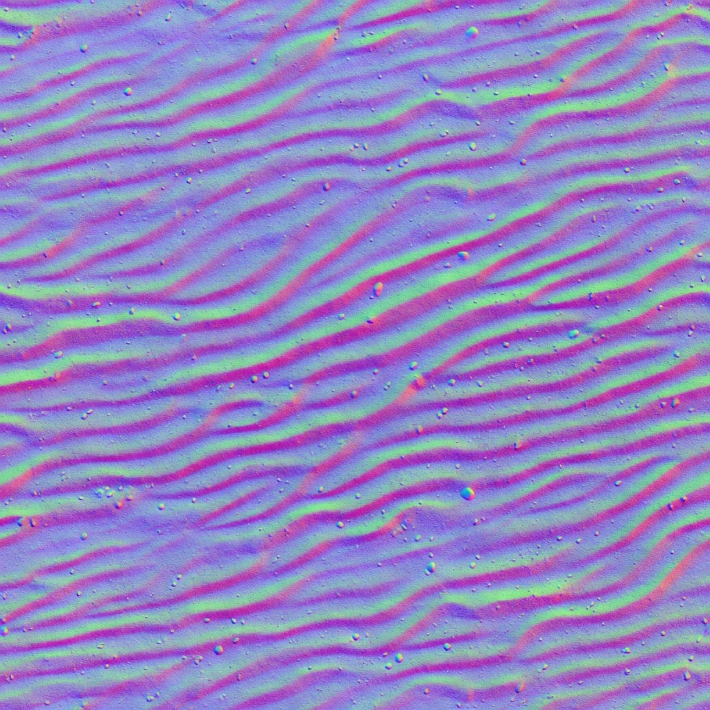 Beach Sand Normal Map Seamless