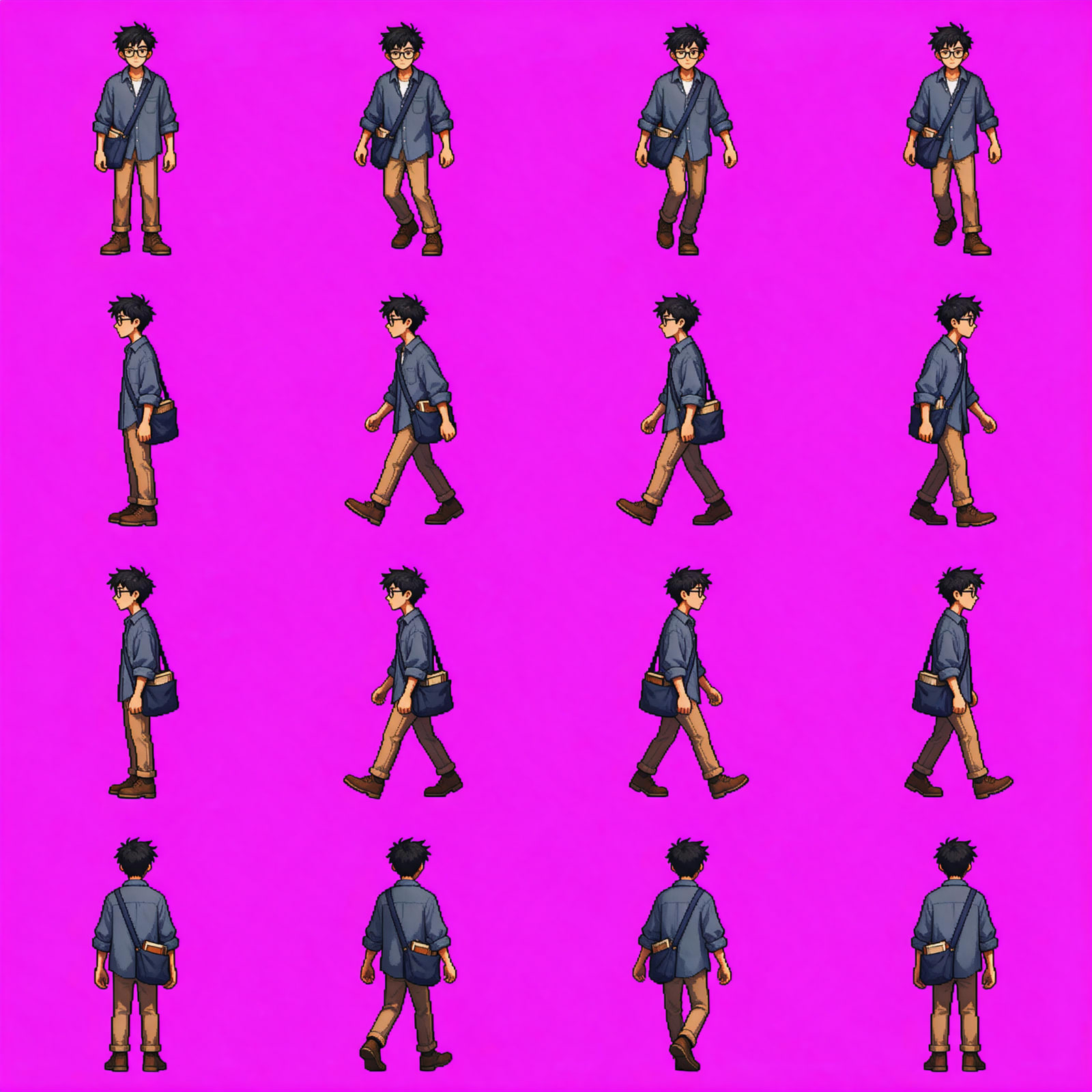 Campus Student Dev Sprite Sheet