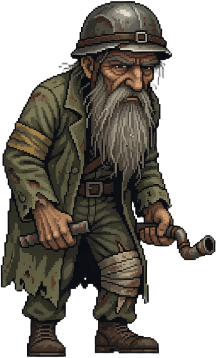 Fighter 04 Grimes - Old Veteran