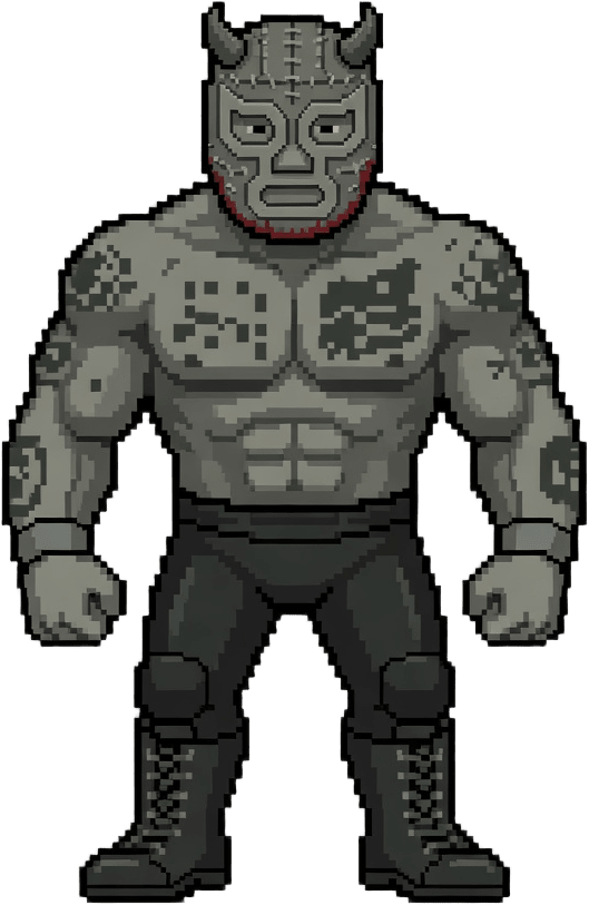 Fighter 08 El Toro - Masked Wrestler