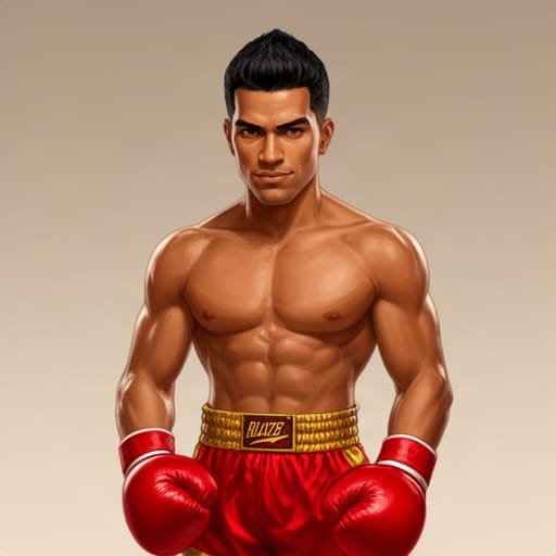 Muay Thai Fighter Portrait