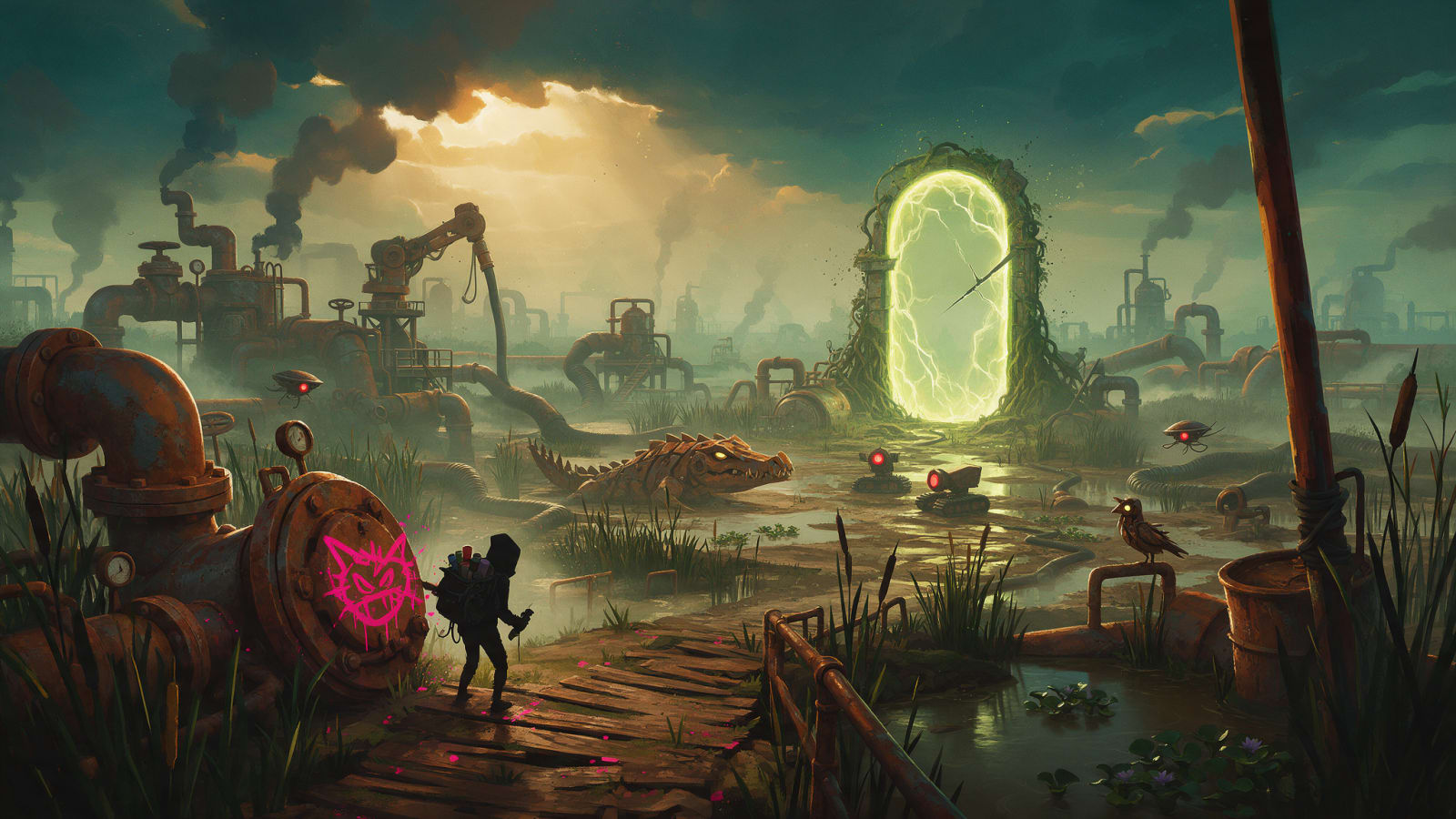 Concept Art Level 1 - El Banado La Estrella
