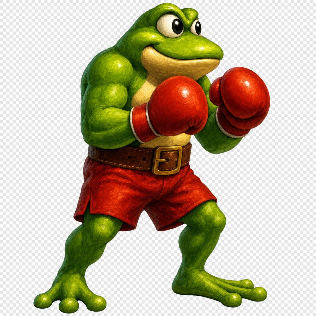 Frog Boxer - Idle