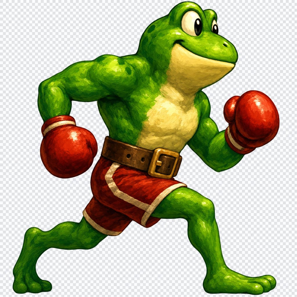 Frog Boxer - Run 1