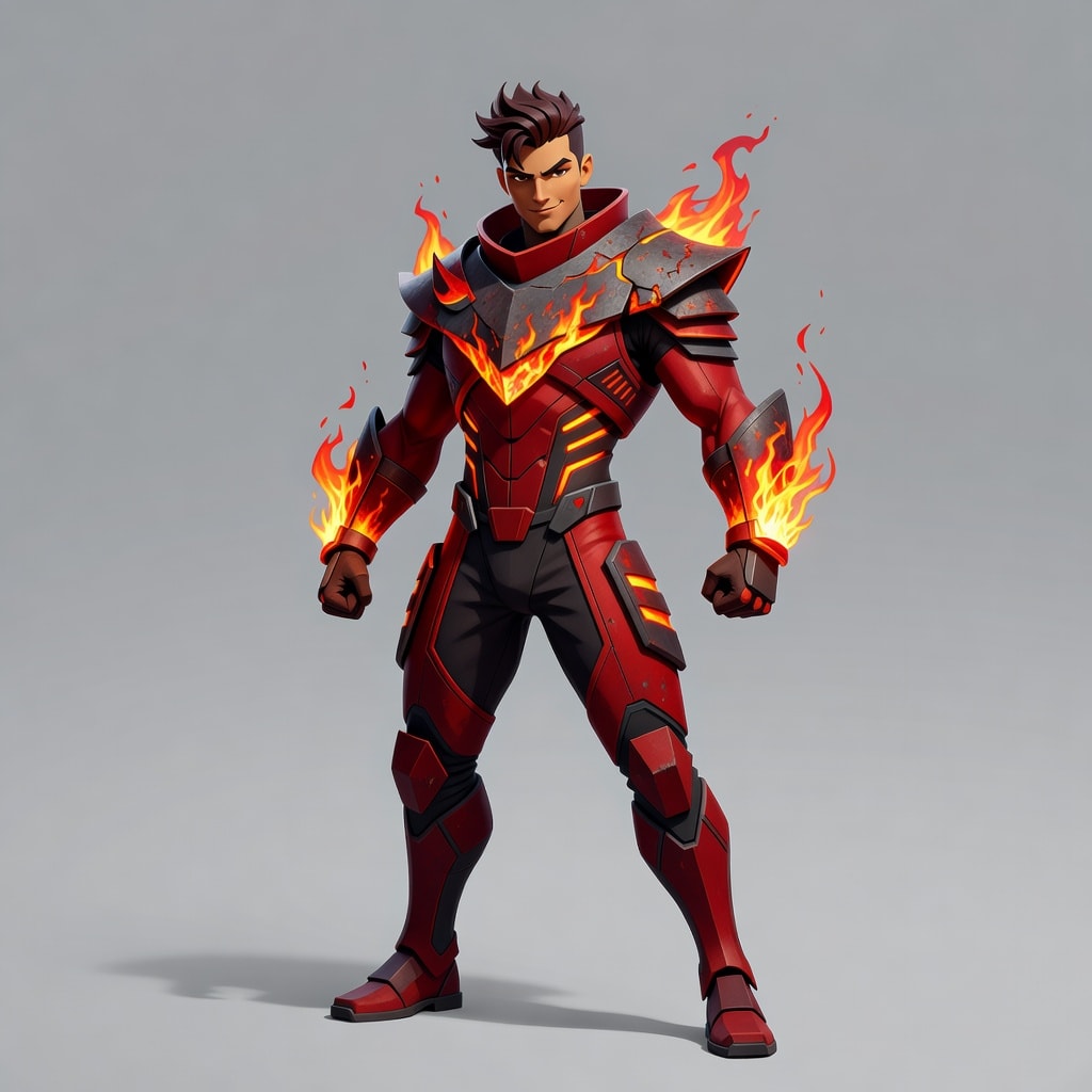 RUSH ARENA - FLARE Hero Concept