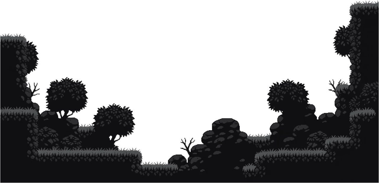 BW Parallax Layer 5 - Near Silhouettes