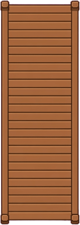 Wooden Bridge Top Down