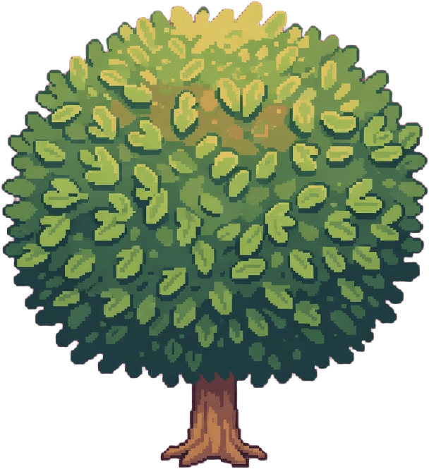 Oak Tree Pixel Art