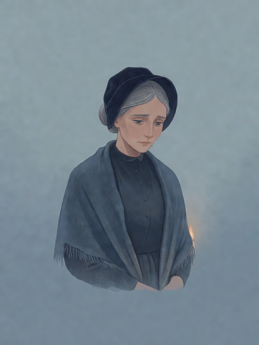Dead Letters Portrait - Margaret