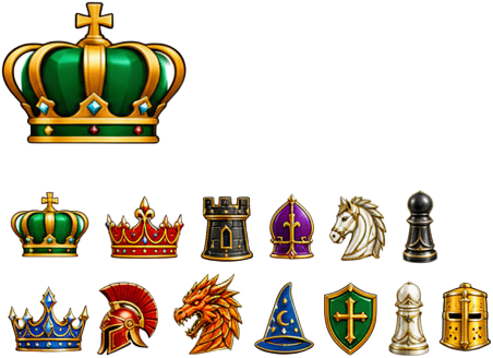 Green Gold Crown