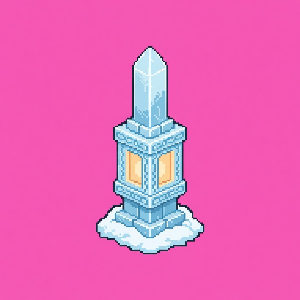 Eisstadt Ice Lantern B