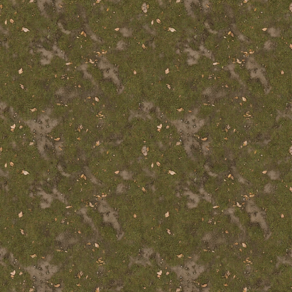 Grass and Dirt Ground Albedo