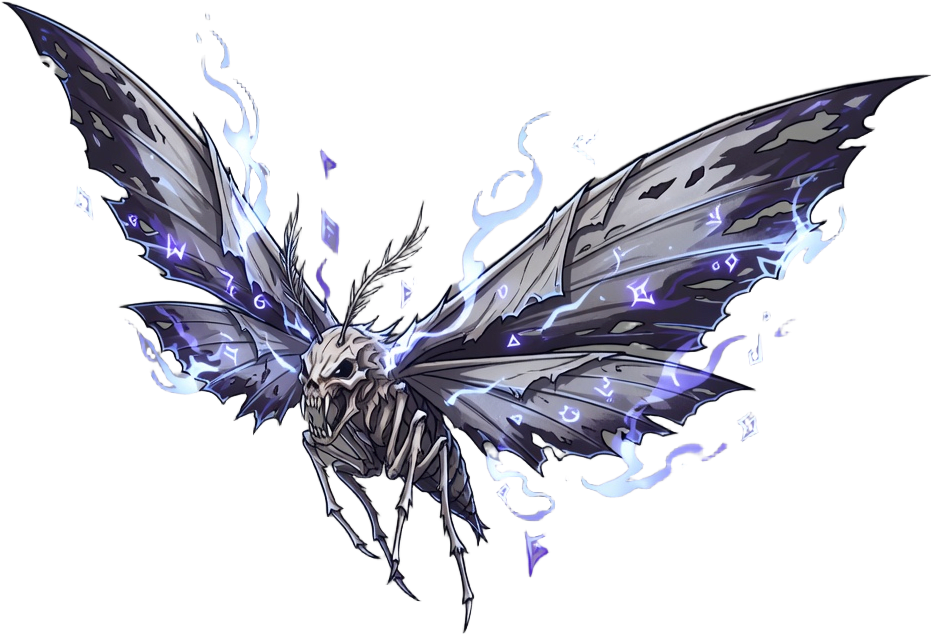 Grave Moth Enemy Sprite