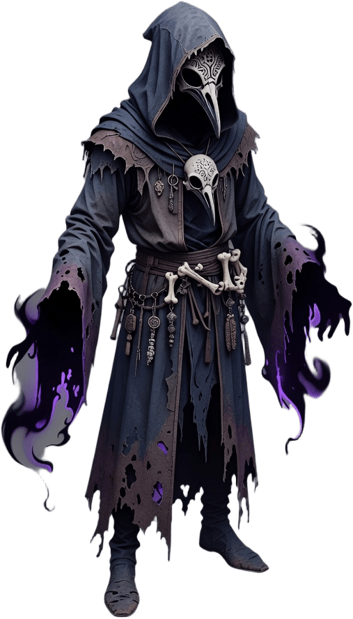 NPC Sprite - Skull Raven