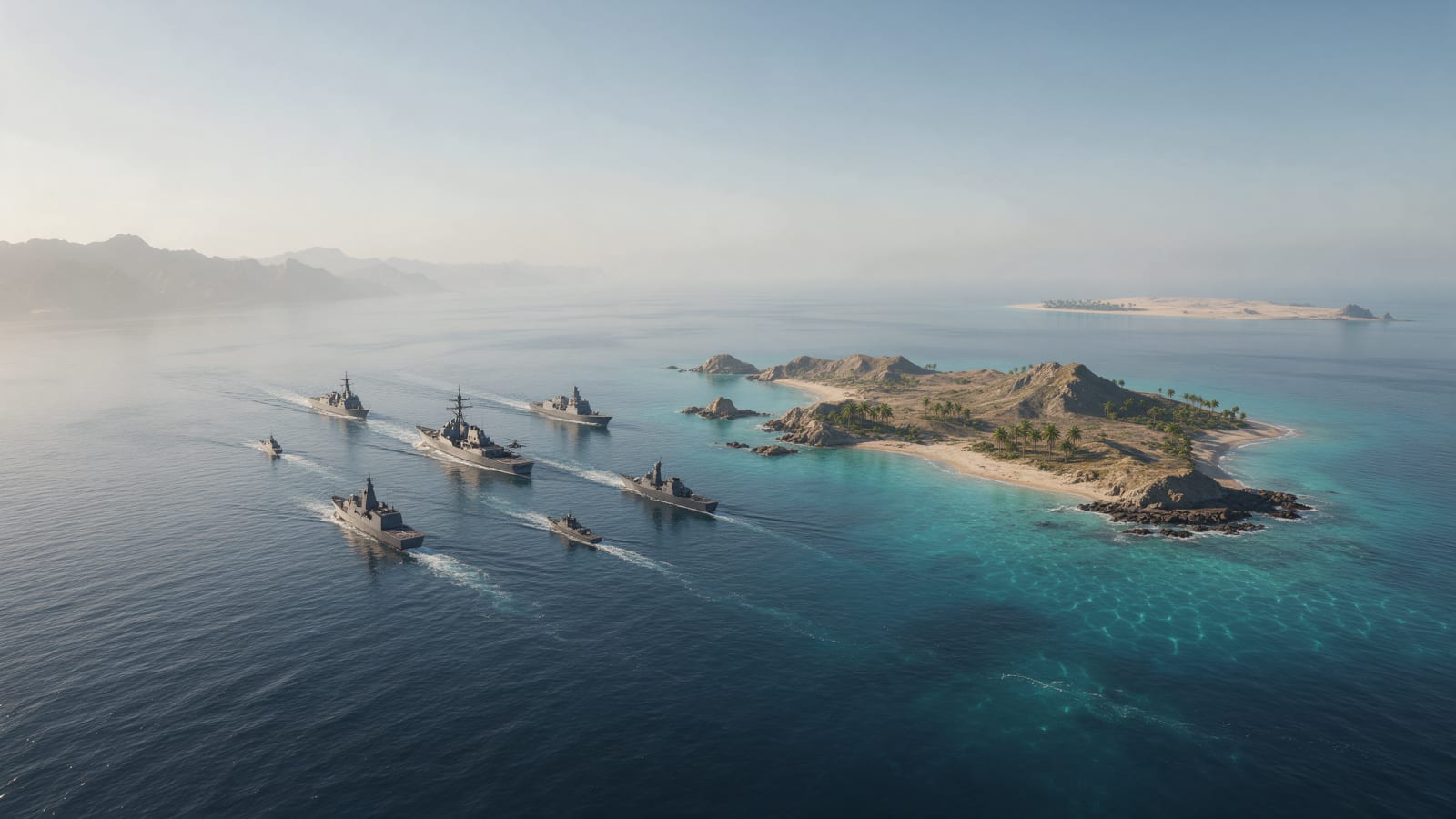 Hormuz War - Naval Key Art