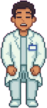 Researcher Resting