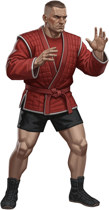 Fighter sprite - Dmitri Volkov (Sambo, Russia)