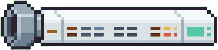 Mass Spectrometer (pixel art)