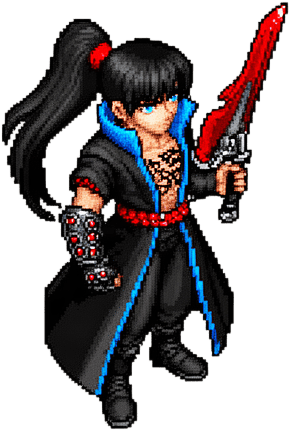 Dajin Pixel Warrior Sprite