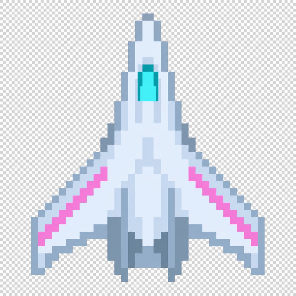 Cyber Ship 16x16 Transparent (2 / 2)