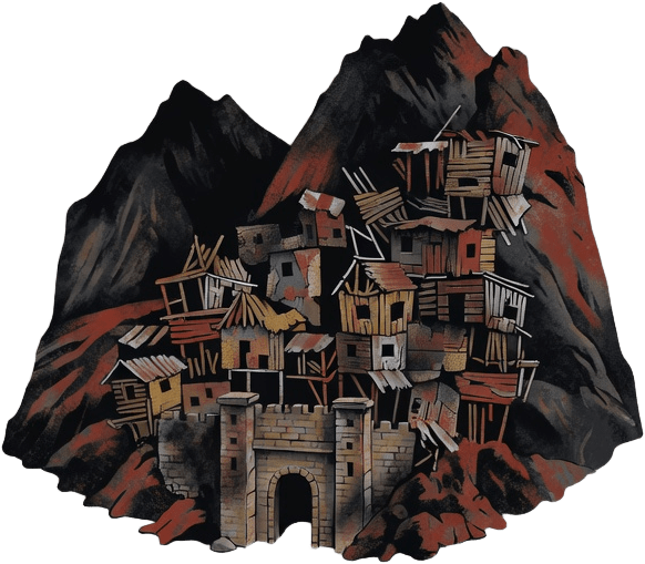 Ashen Gate Marker - Cliffside Gatehouse