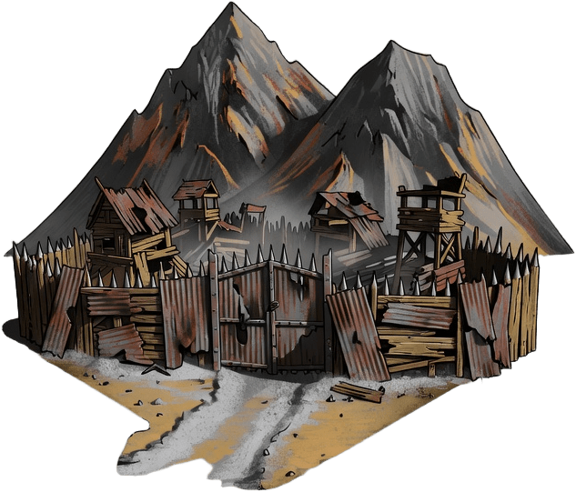 Ashen Gate Marker - Palisade Foot Gate