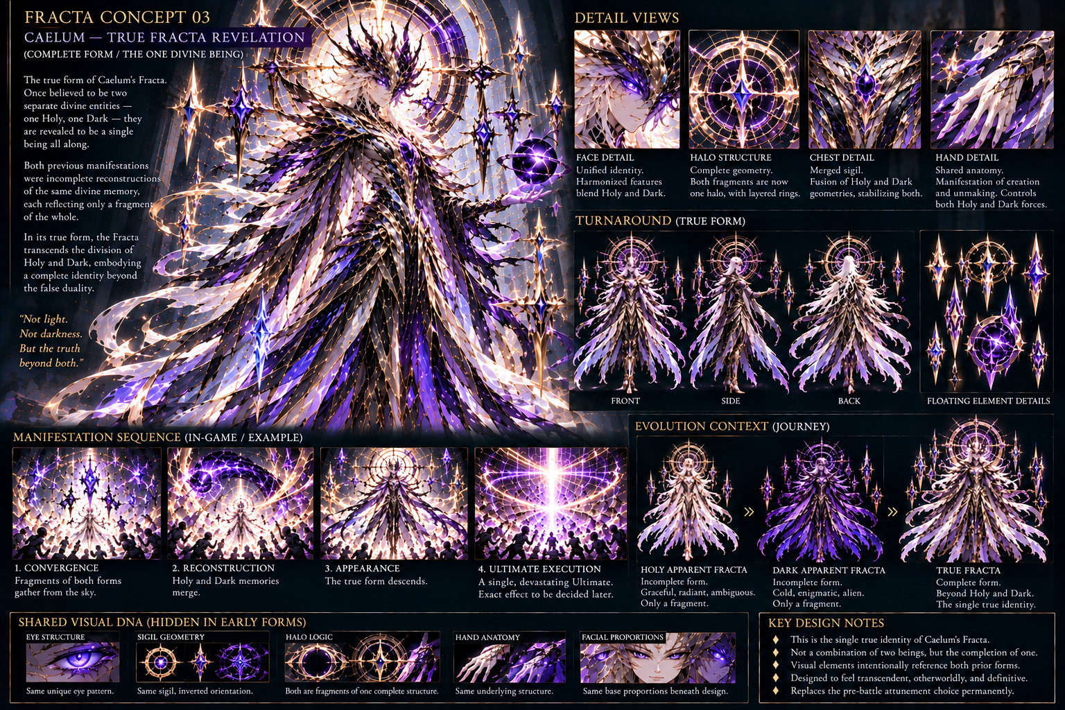 Caelum True Fracta Revelation