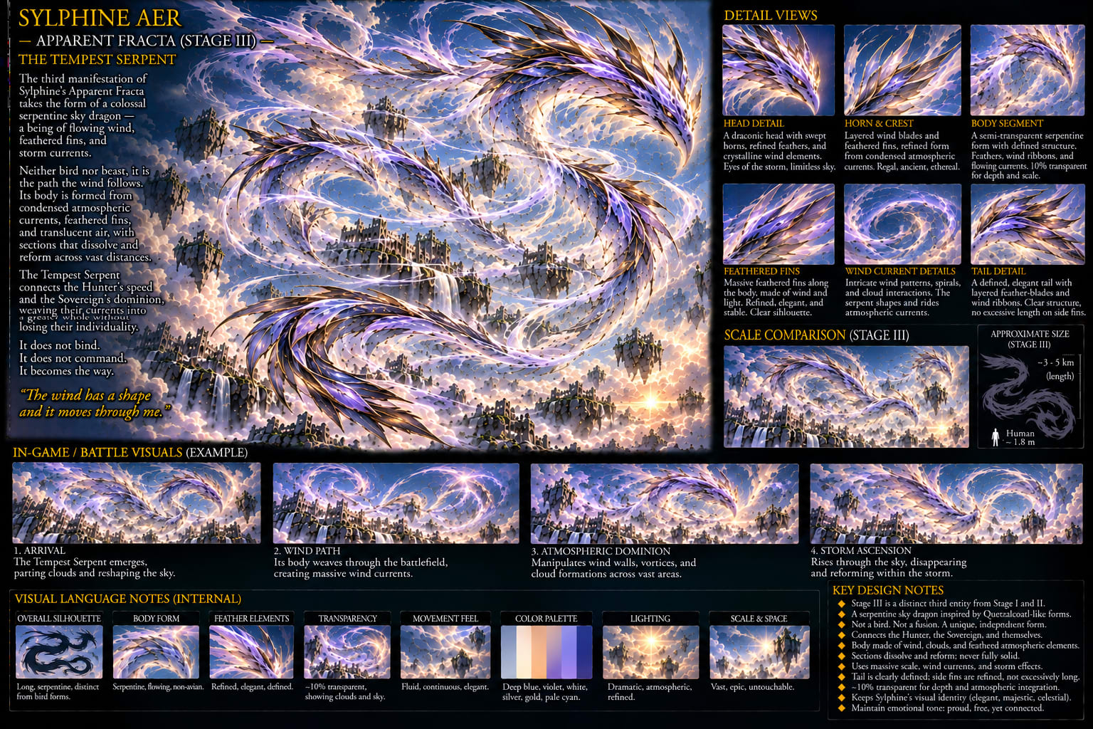Sylphine Aer Fracta Stage III Tempest Serpent