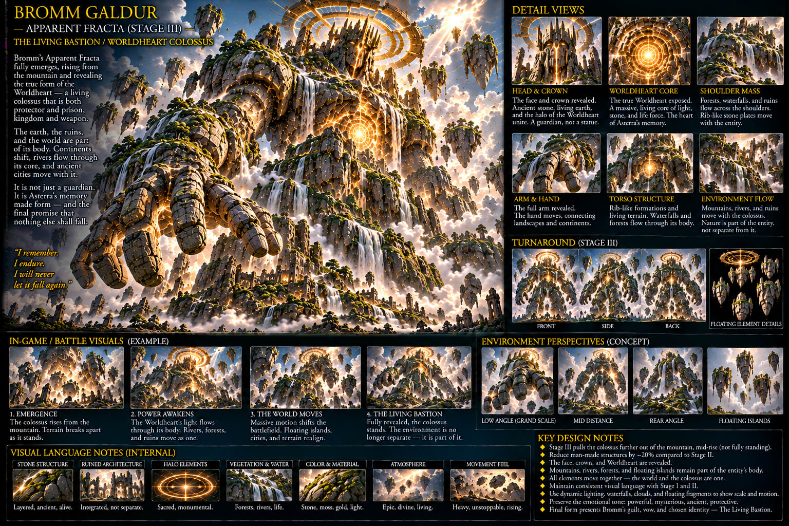 Bromm Galdur Fracta Stage III Living Bastion