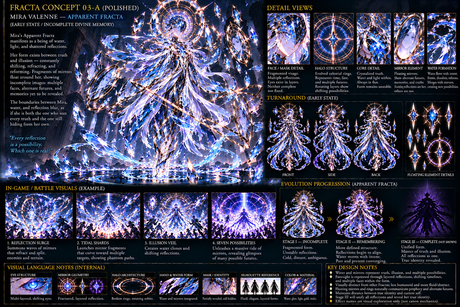 Mira Valenne Fracta Stage I Incomplete Divine Memory