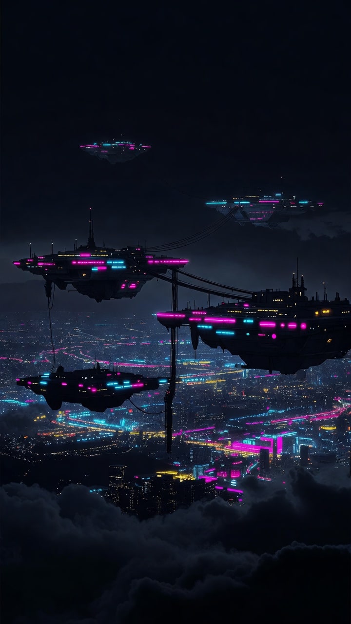 Arena Plate 24 - Floating Airship Docks