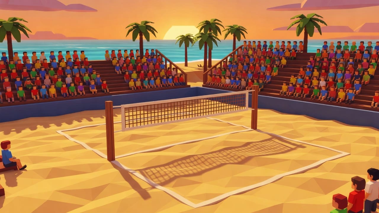 Blob Beach Volley Golden Hour Arena