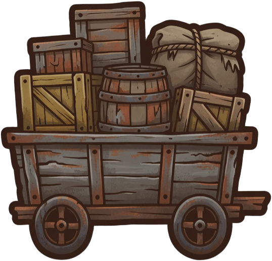 HUD Icon - Cargo Loaded Handcart