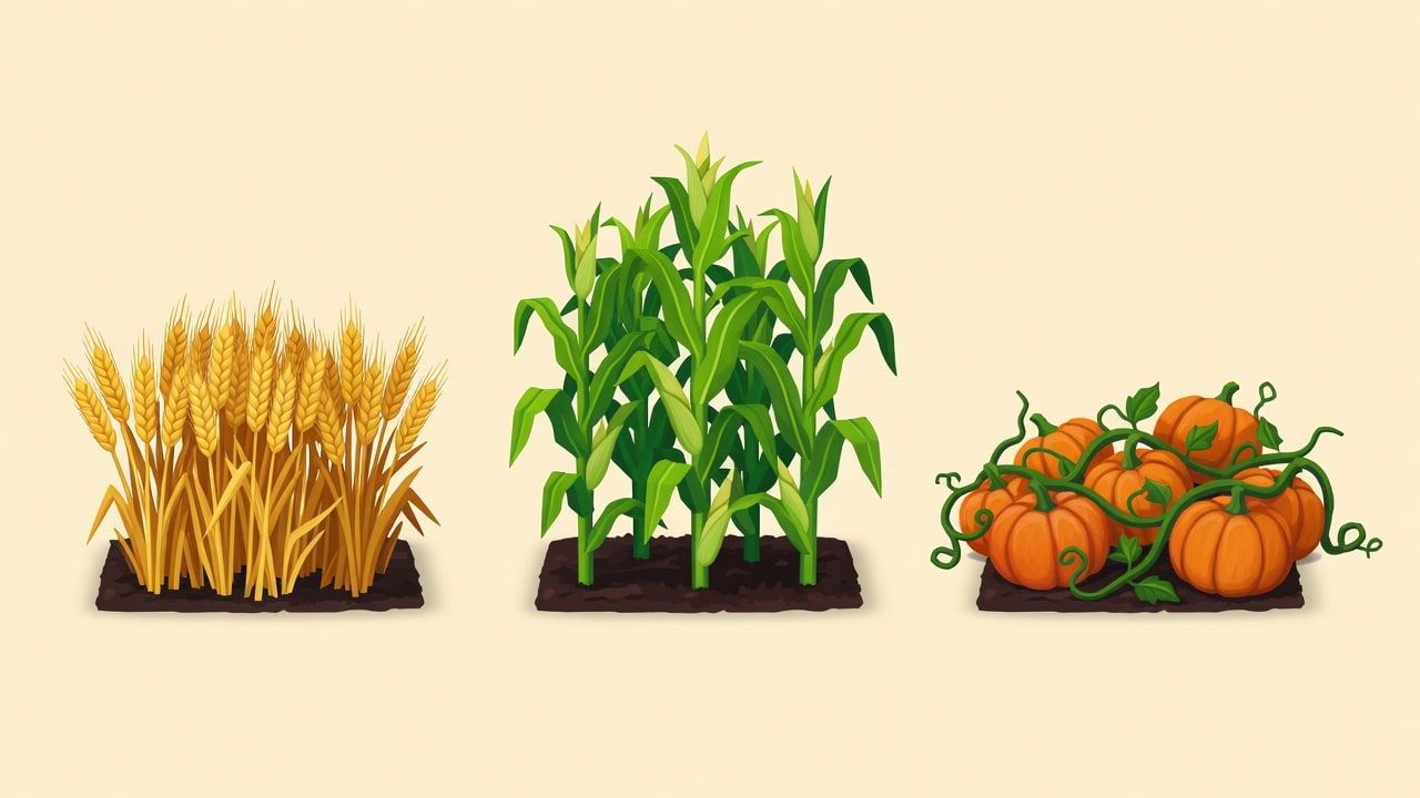 Stylized Farm Crop Set