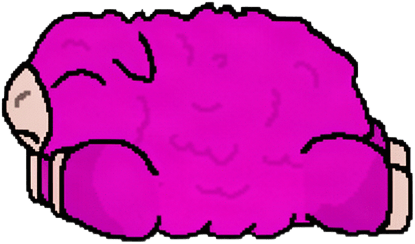 Magenta Foal Drawing