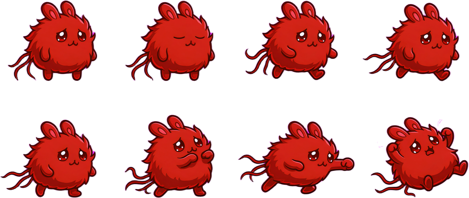 Bacteria Fire Bunny Sheet