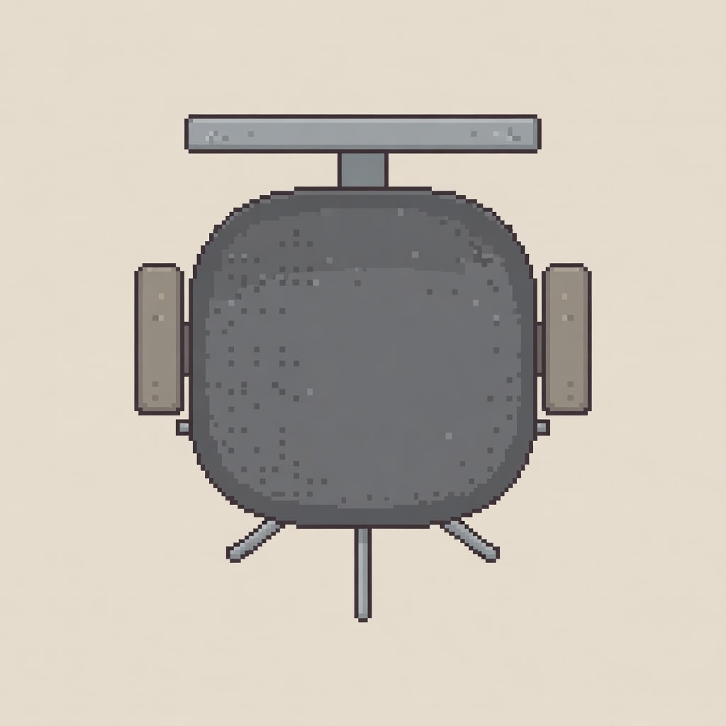 Lab Chair (flat top-down 1x1)