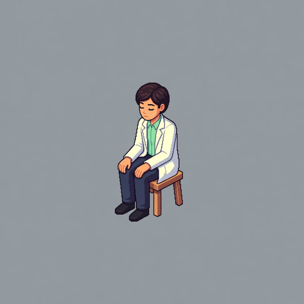 Researcher Resting iso
