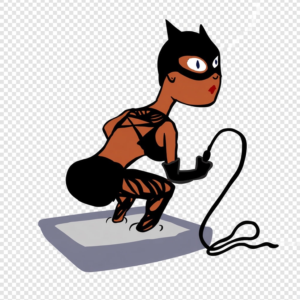 Crapwoman character, early 2000s Newgrounds Flash