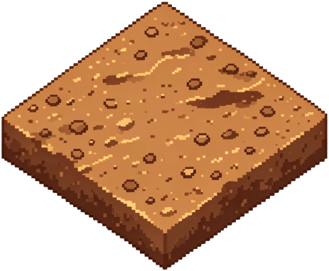 Isometric Dirt Tile