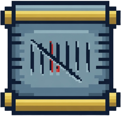 Status Icon D - Parchment Tally Tablet