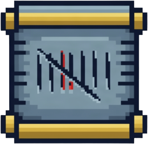 Pixel Parchment Tablet