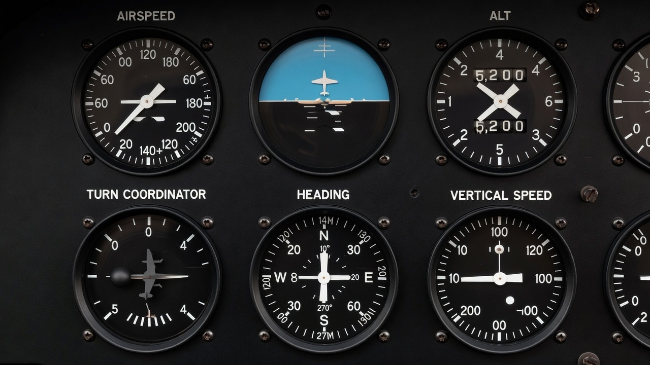 Photorealistic Small Plane Six Pack