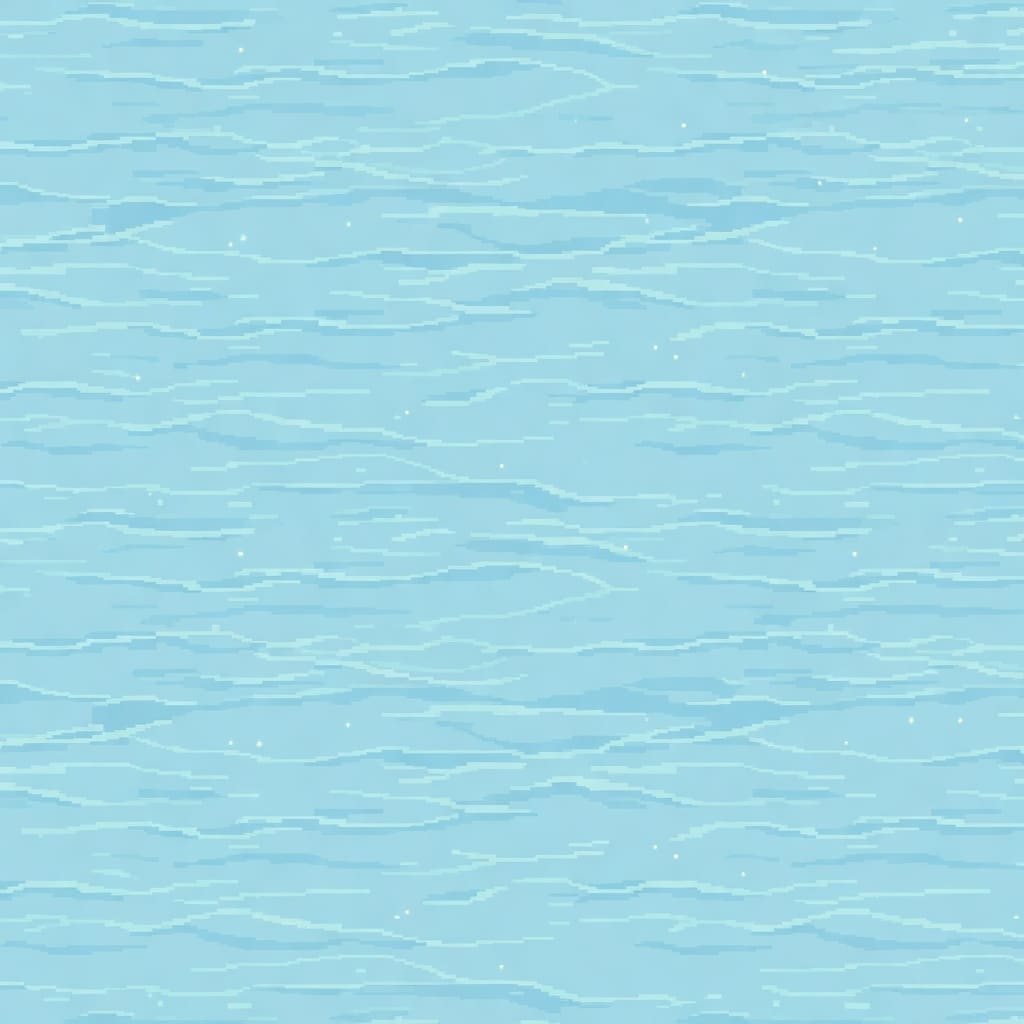 Wordbound River Water Tile