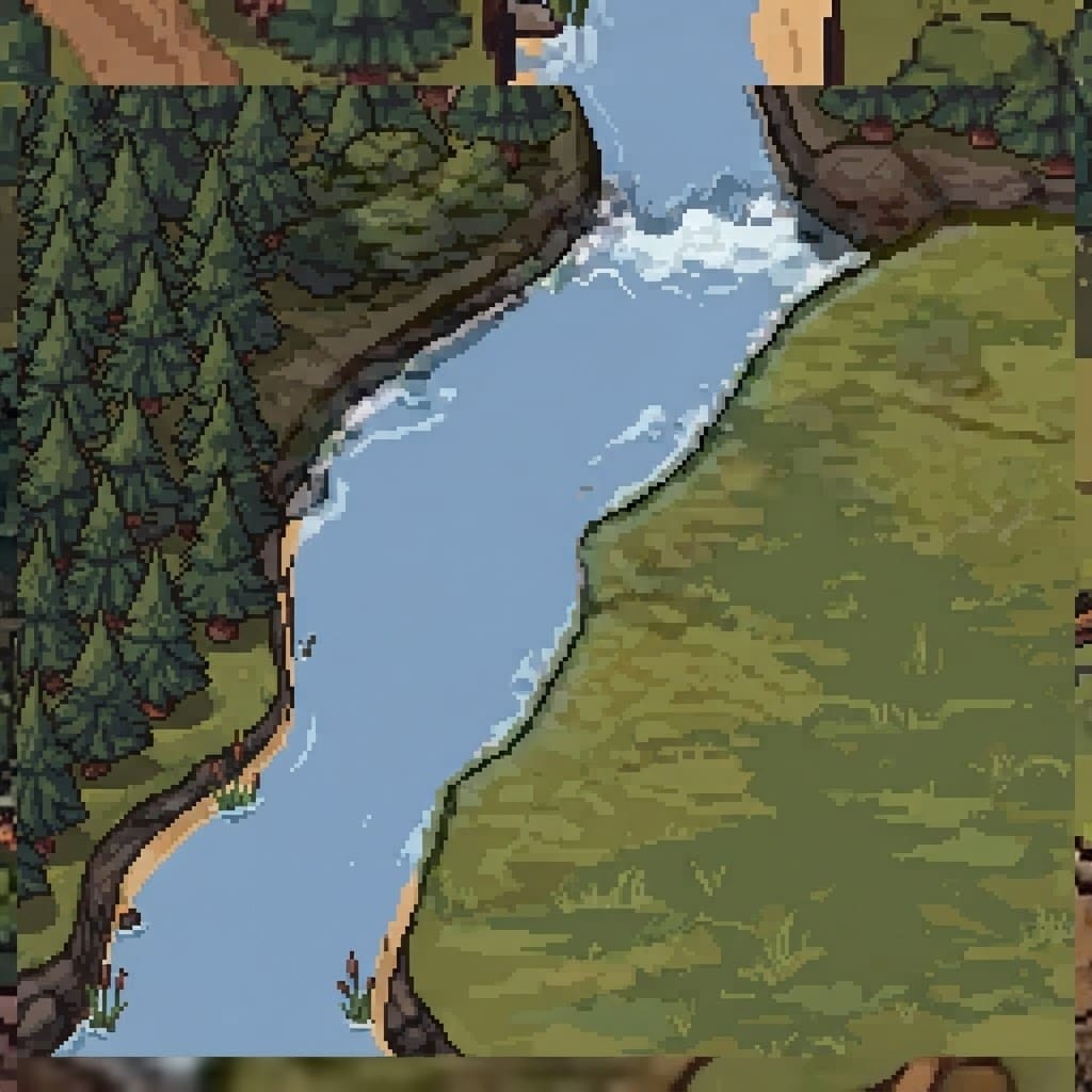 Image: This image is a soft, blurry, upscaled layout guid