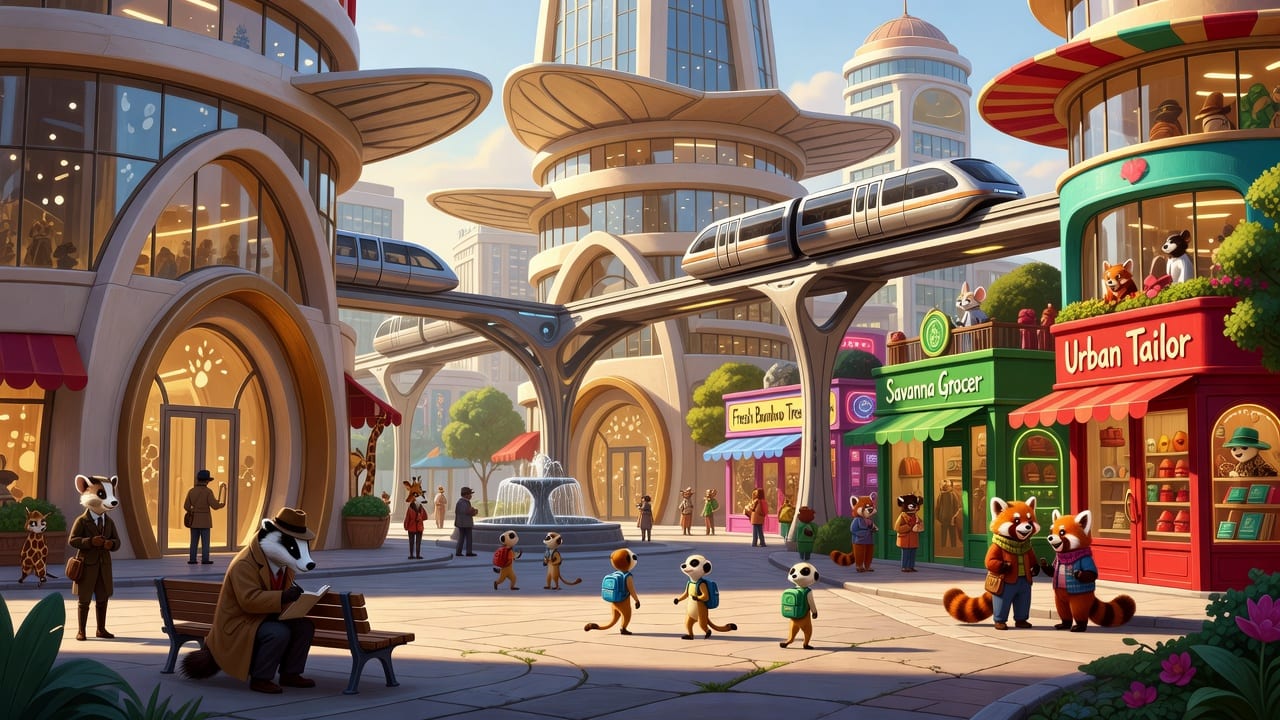 Metrofauna Original Animal City