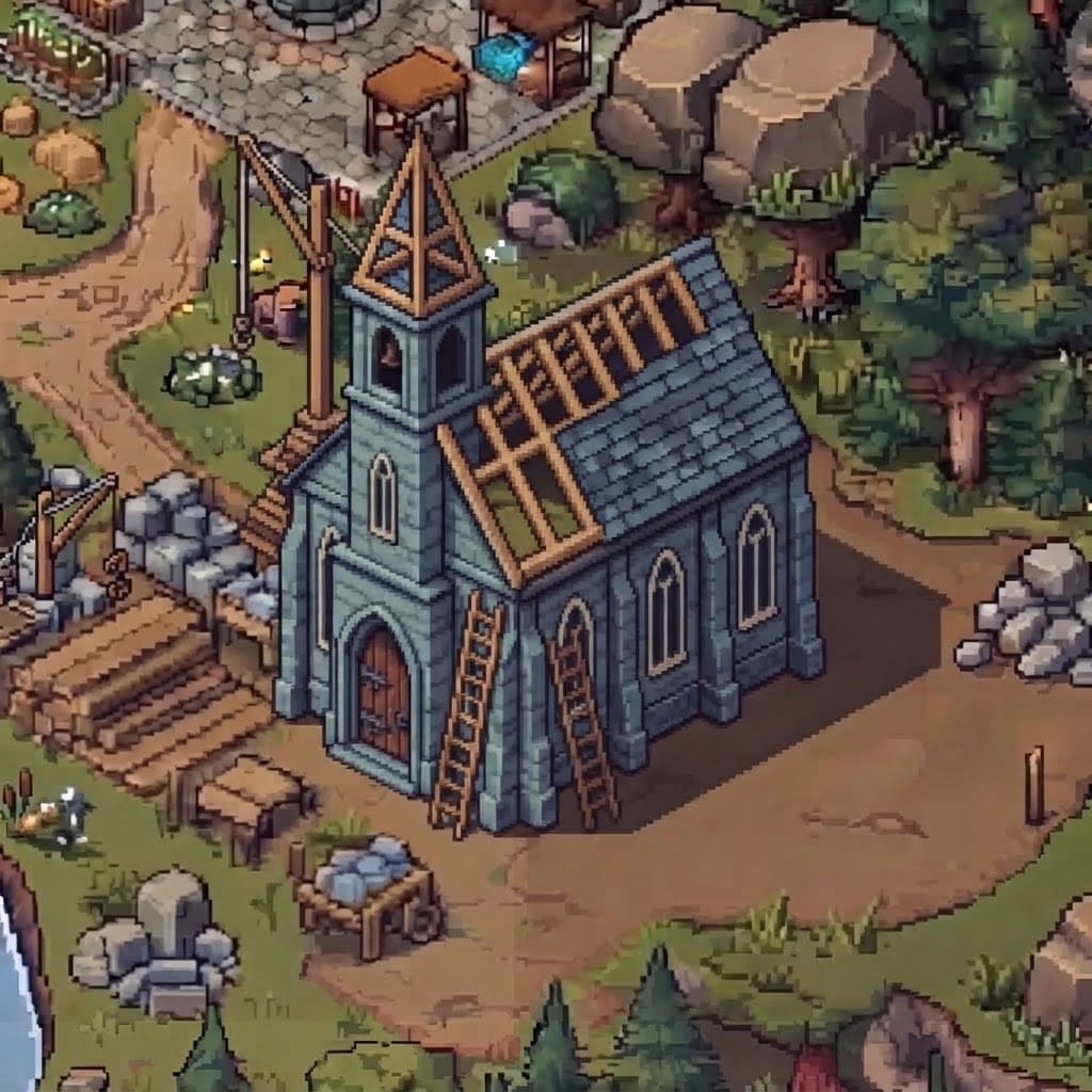 Image: Edit this crisp pixel-art picture: keep everything